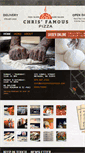 Mobile Screenshot of chrisfamouspizza.com